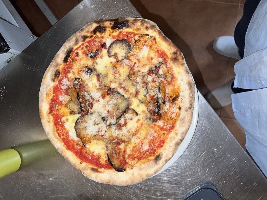 Parmigiana appena sfornata