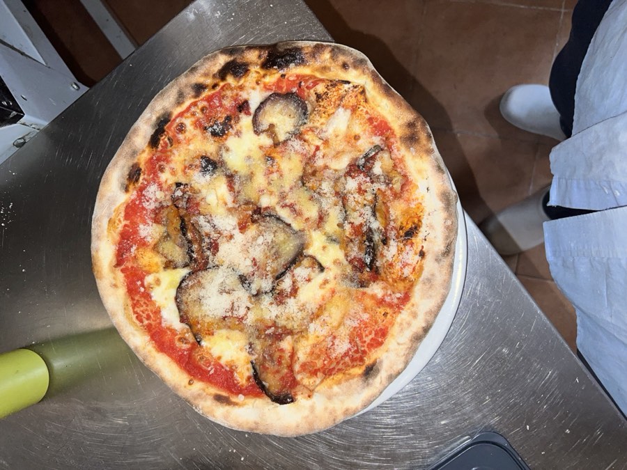Parmigiana appena sfornata